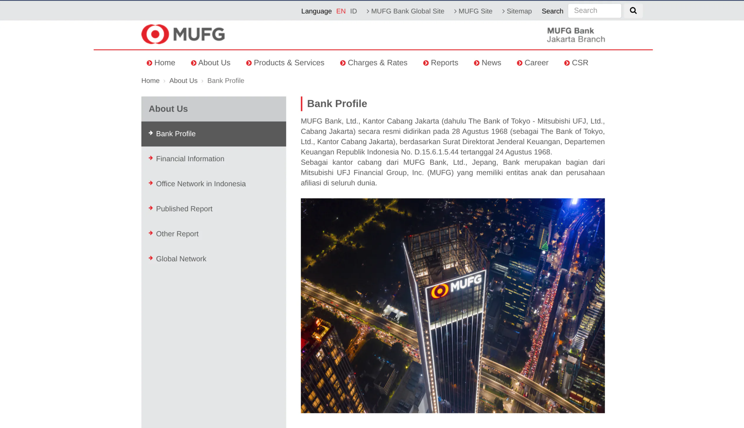 MUFG Bank Jakarta screenshot #2