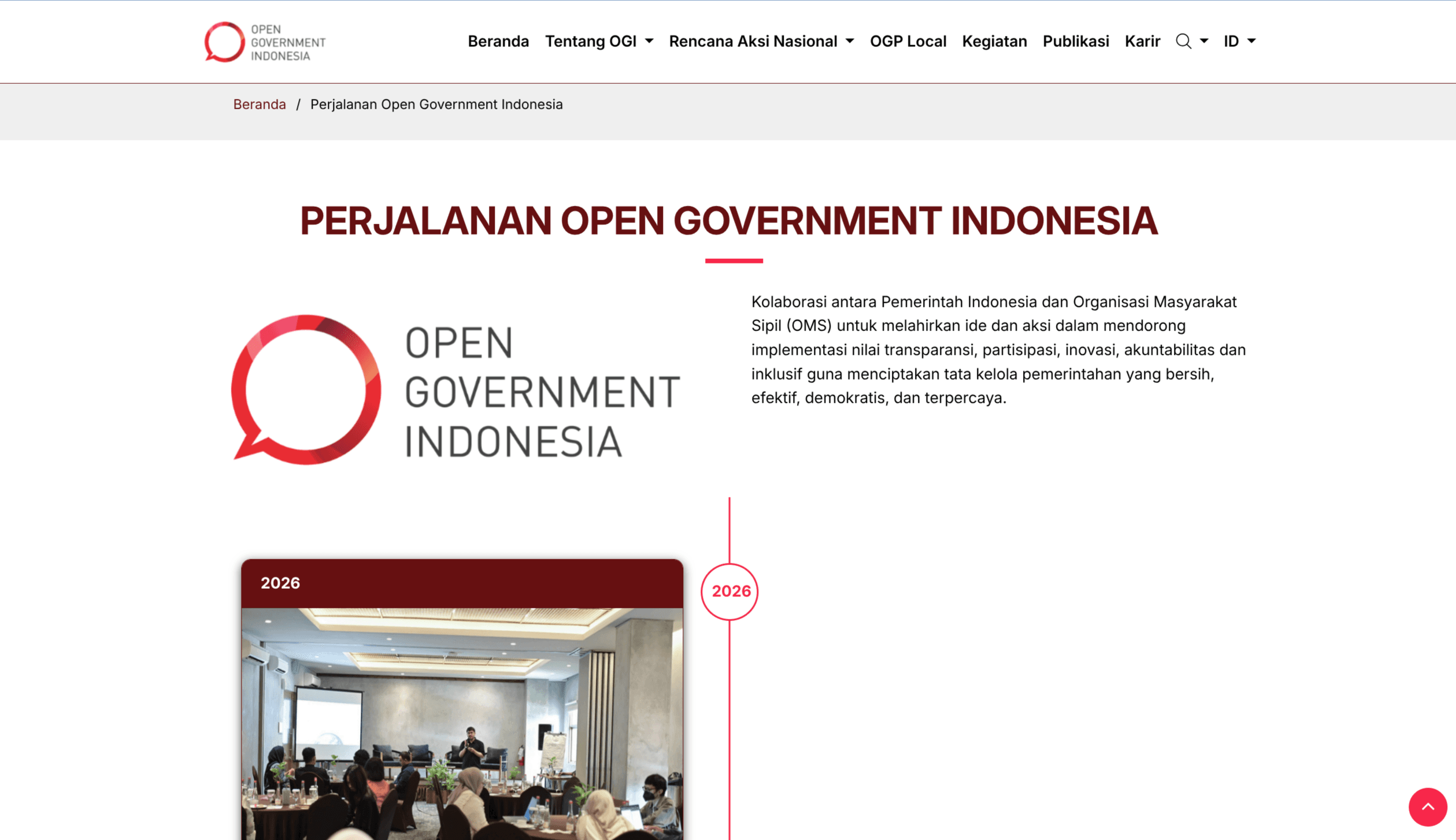 Open Government Indonesia screenshot #2
