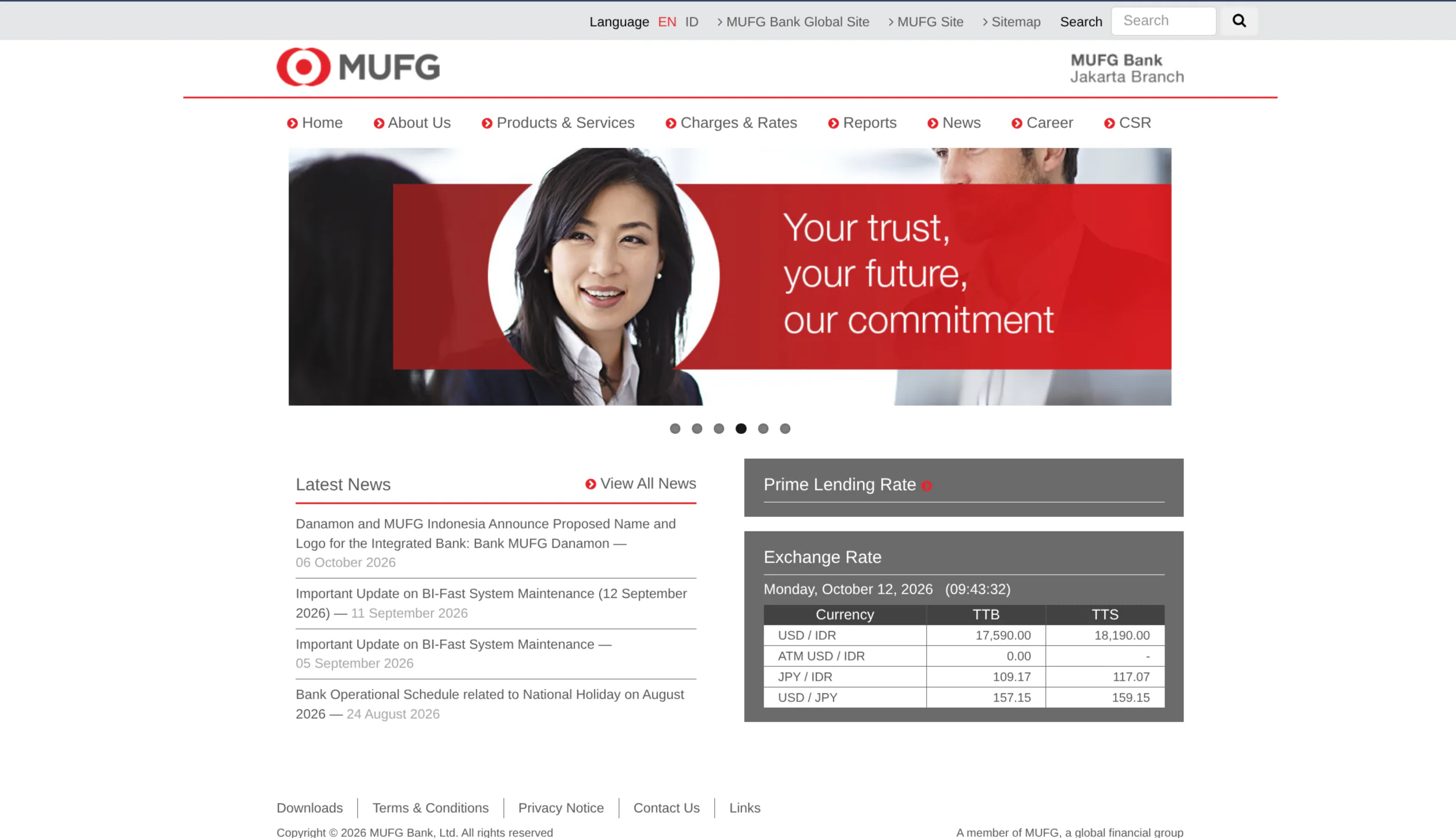 MUFG Bank Jakarta